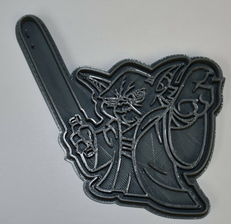 YODA FACE JEDI MASTER STAR WARS CHARACTER LIGHTSABER COOKIE CUTTER USA PR751
