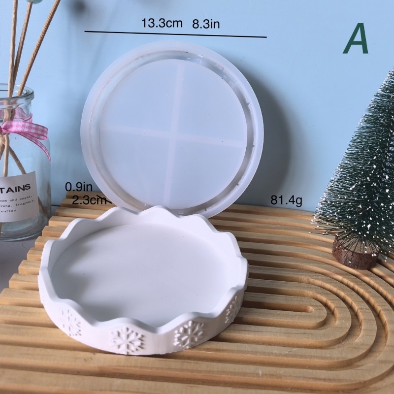 Festives Holiday Silicones Tray Molds Ideal For Chocolate Candy Soap Making Gift gallery