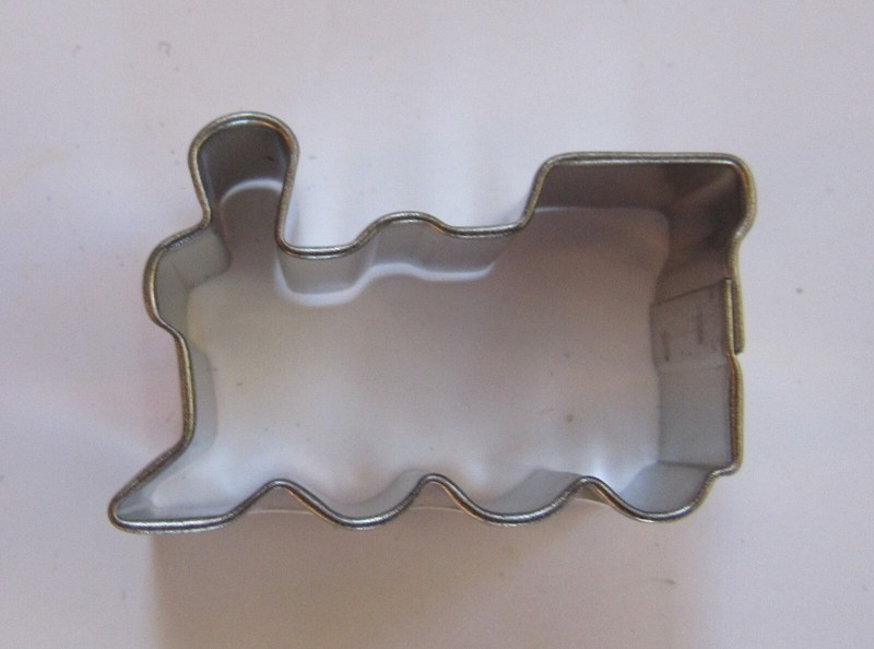1.75″ Mini Locomotive Choo Choo Train Tin Steel Bday Party Fondant Cookie Cutter