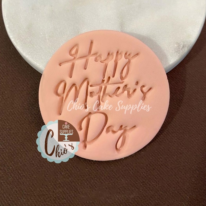 Happy Mother's Day Embosser Stamp, 2 in diamenter gallery