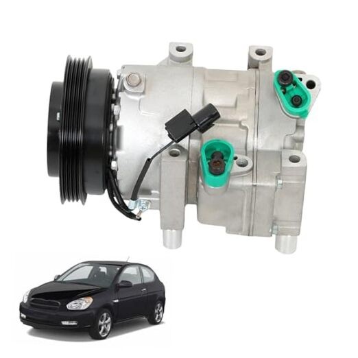 A/C Compressor Replacement for Accent 1.6L L4 2006 2007 2008 2009 Replacement