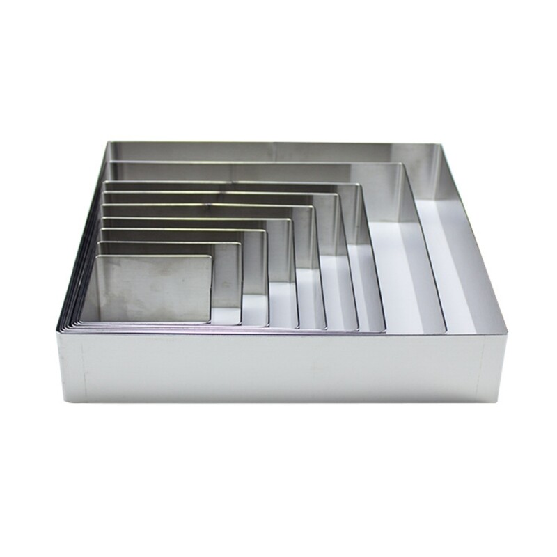 Stainless Steels Dessert Rings Pastry Mould Baking Tool NonStick Mousse Mold gallery