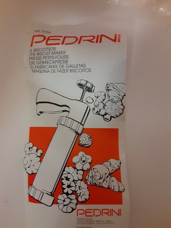 Pedrini Made In Italy Biscuit Maker Cookie Press gallery