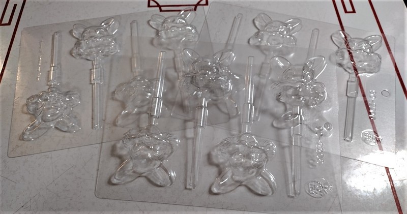 Rabbit Face Chocolate Candy Mold Easter Bunny Animal Fair (3 pc) gallery
