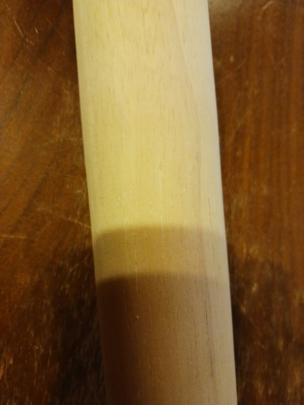 Wood Rolling Pin Wooden Dough Roller Pizza Cookies Pie Crust Baking Kitchen gallery