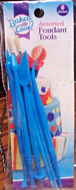 Artskills Baked With Love 6pc Assorted Fondant Tools-Assorted Double Edges 1018