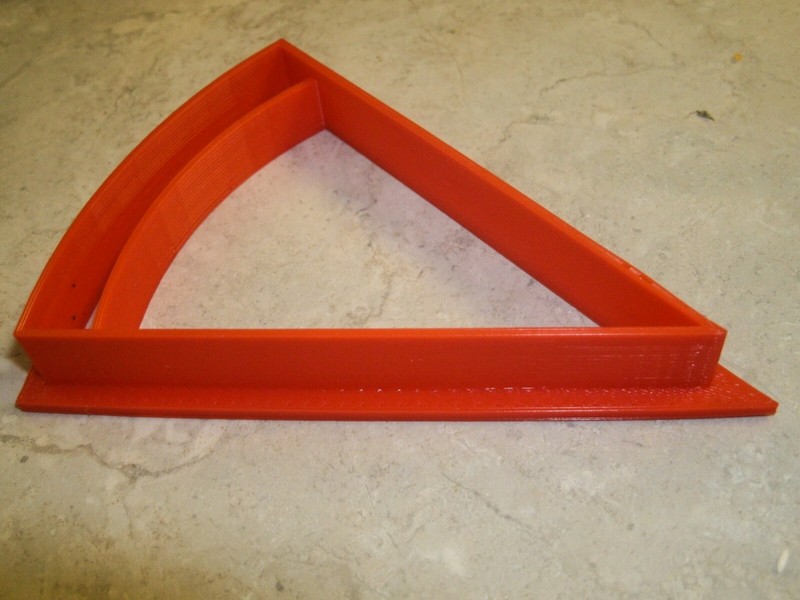 PIZZA SLICE ITALIAN FAVORITE FAST FOOD PIZZERIA DEEP COOKIE CUTTER USA PR833 gallery
