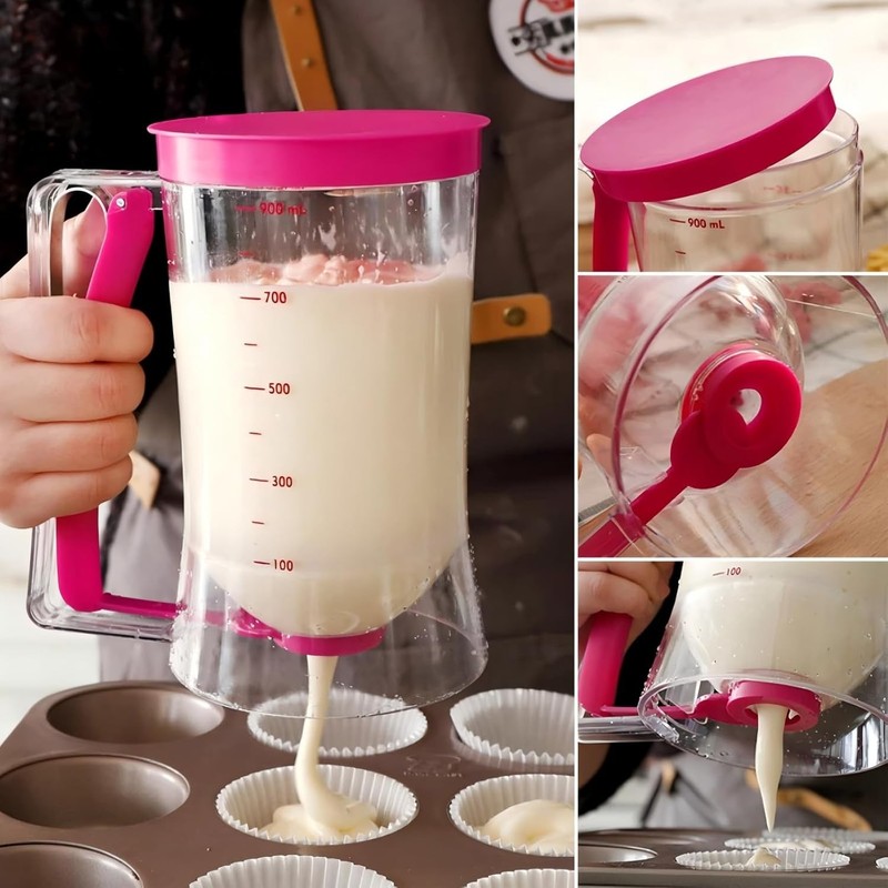 Pancake Batter Dispenser - Cookie Cupcake Cupcakes Waffle Waffles Separator Tool gallery