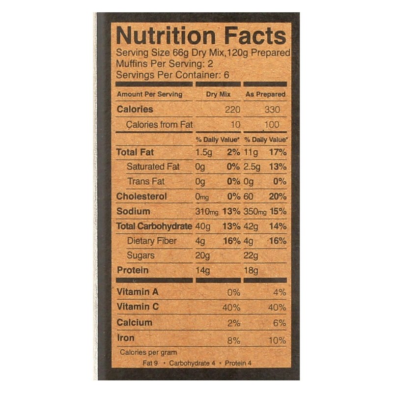 Kodiak Cakes Muffin Mix 14 oz (Pack of 6) gallery