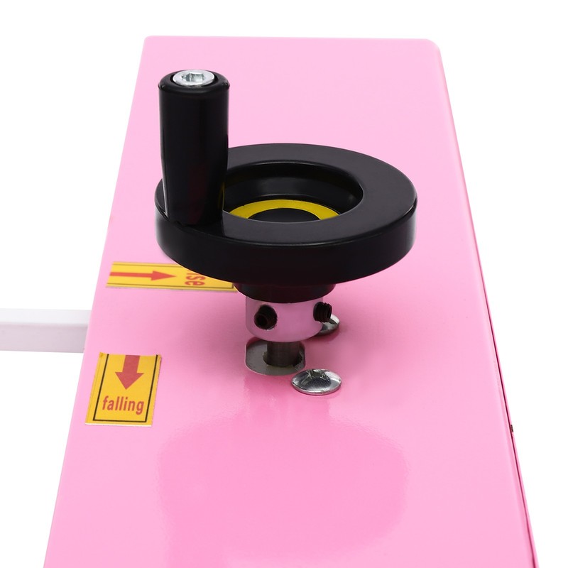 200W Cake Spreading Machine Electric Cake Decorating Machine 30-200RPM Pink gallery