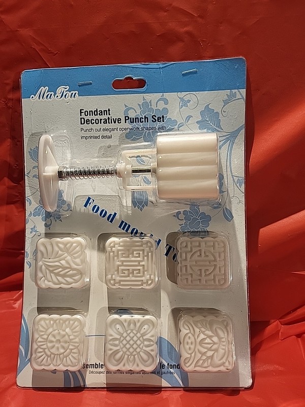 Ma Tou Fondant Decorative Punch Set