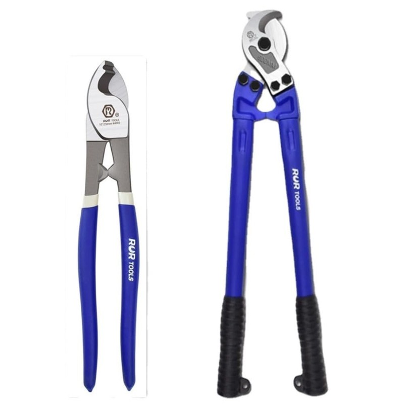 Vomex 2Pcs Heavy Duty Cable Cutters Set – 1014-Inchfor Copper And Aluminum
