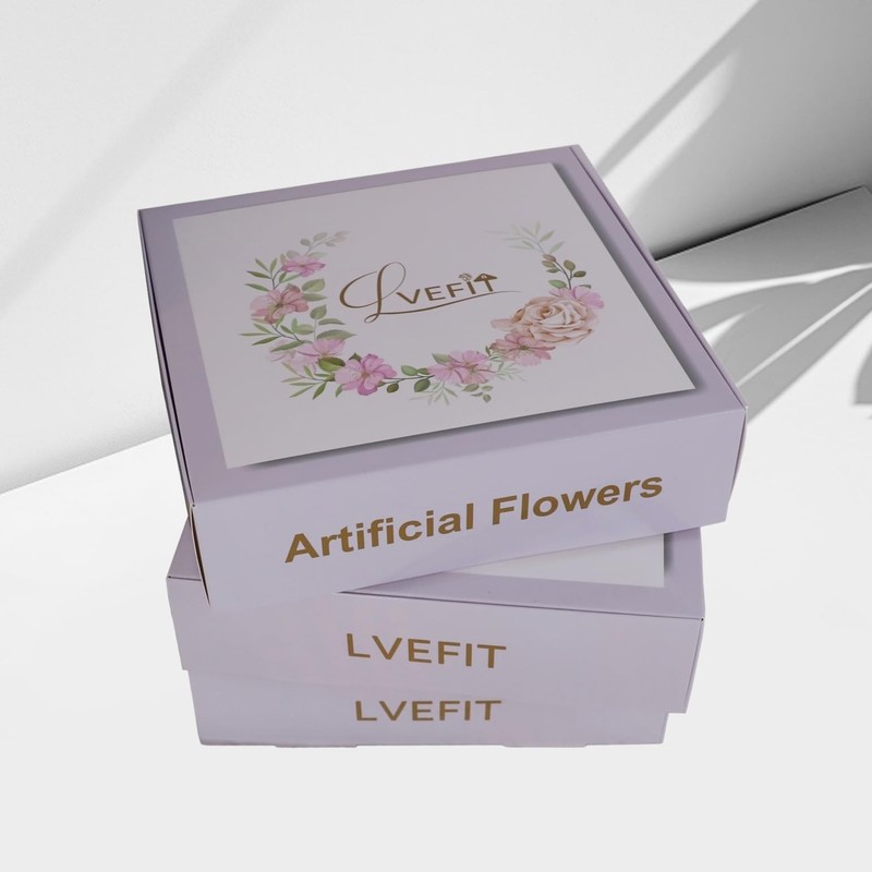 Lvefit Artificial Rose Flower Blush Flowers Pink Roses Silk Flowers 12 Pcs Long gallery