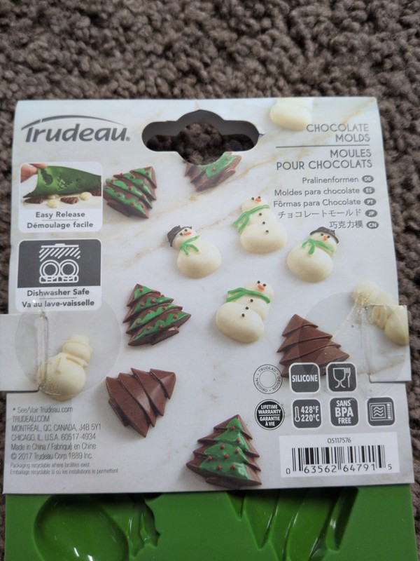 Lot Of 16 (Eight-2 Packs) Brand New Trudeau Christmas Chocolate Molds gallery