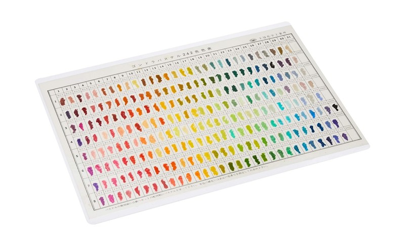 GONDOLA Soft Pastel 242 color set Made in Japan 1 Count (Pack of 242) gallery