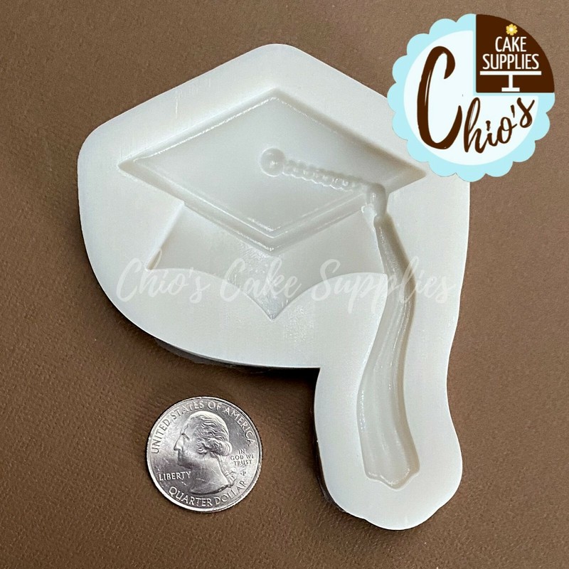 Graduation Cap silicone mold. gallery