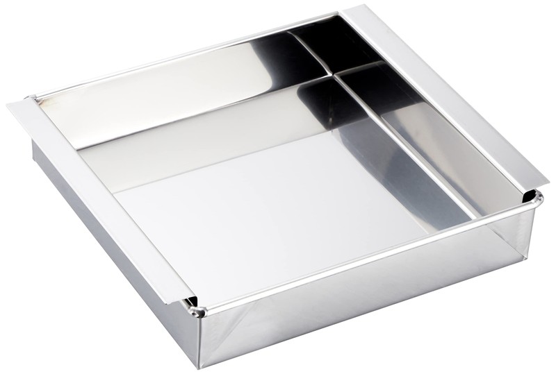 Endo Shoji TKG Egg Tofu Agar Jelly Mold Square Stainless Silver New Japan Import