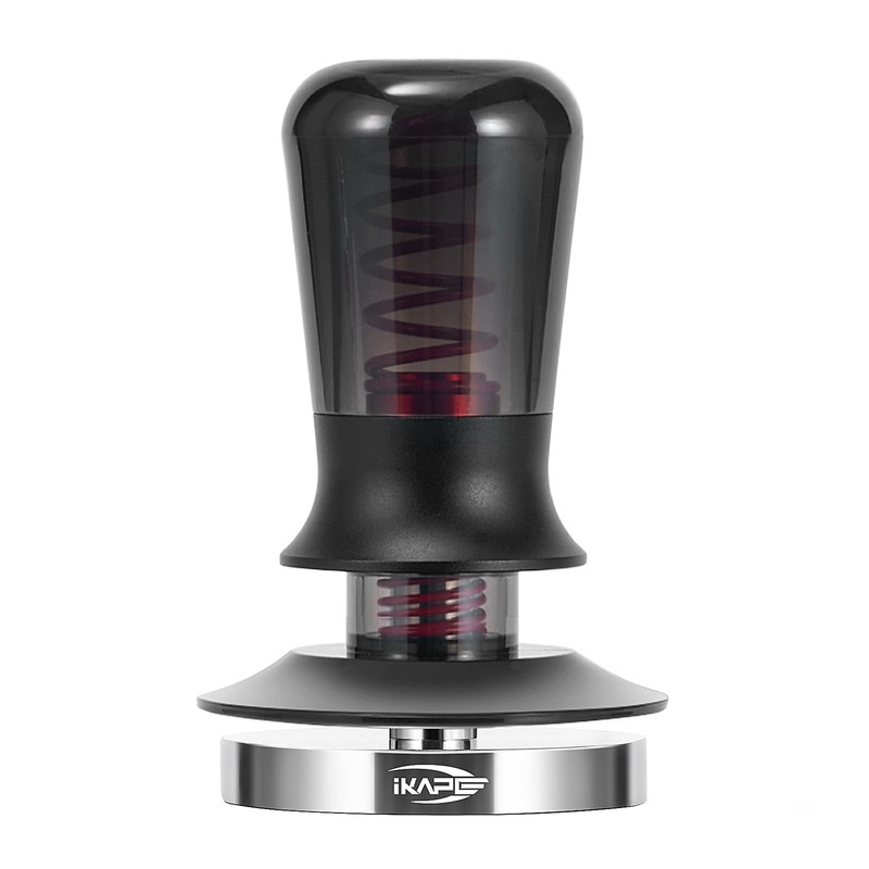 IKAPE 51mm Semi-Transparent Espresso Coffee Tamper, 51MM, Transparent