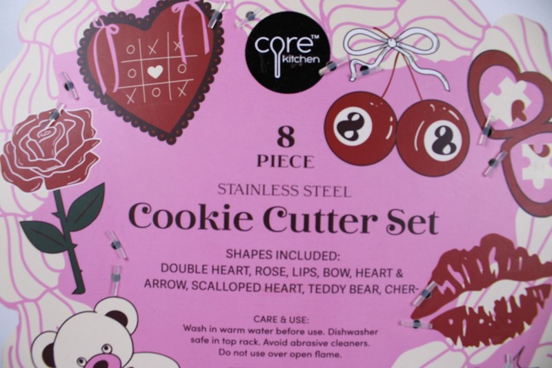Core Kitchen Mini cookie cutter set stainless steel 8 Piece Valentine's Day gallery