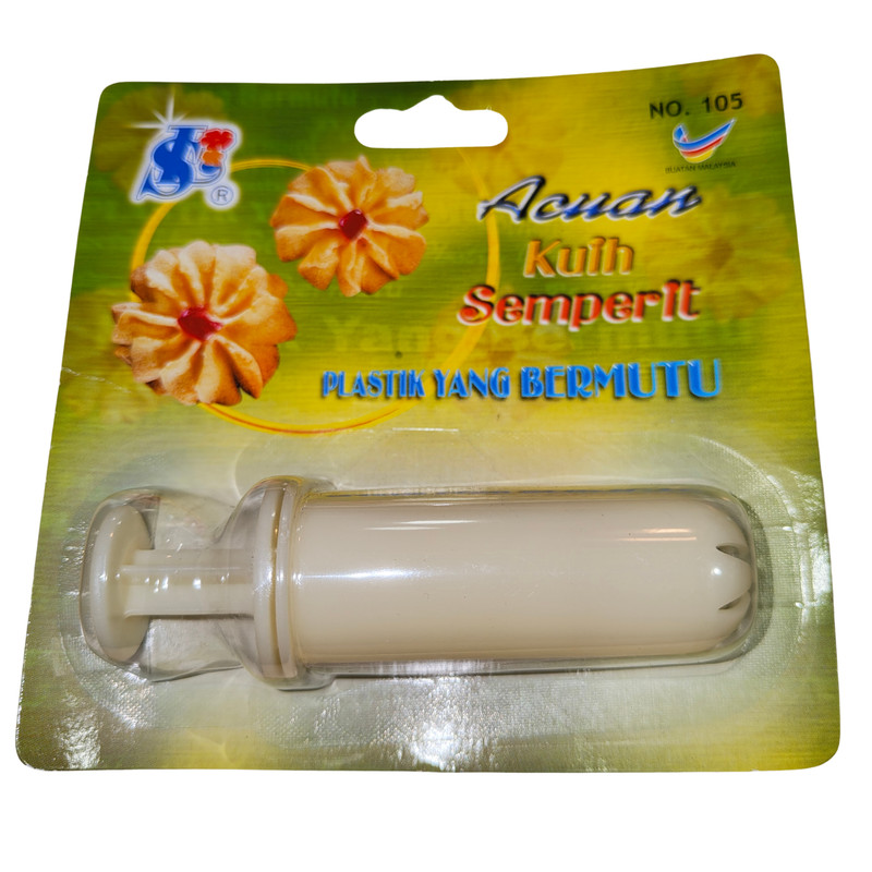 Semperit Plunger Presser Cookies Tool Plastic Mold Pineapple Jam Tart Nastar