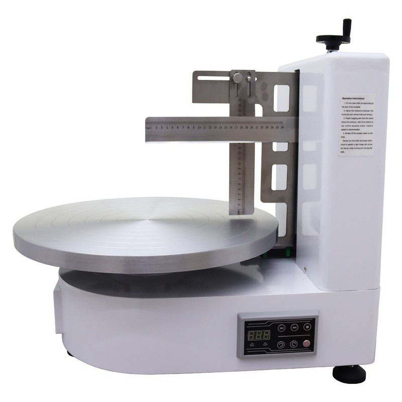 4-16in Cake Cream Electric Spreader Coating Smearing Machine 110V Speed Adjust gallery