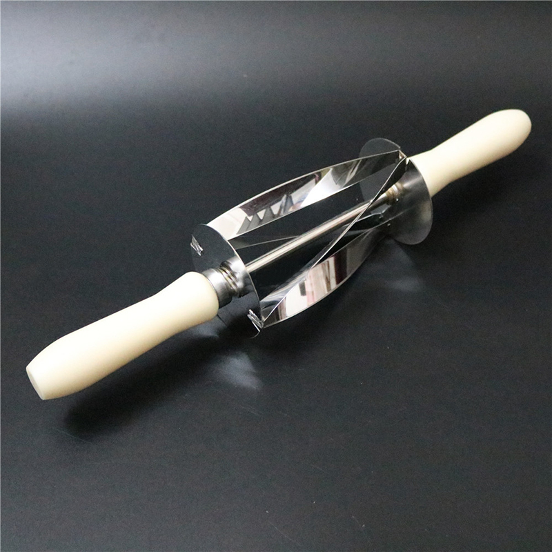 Small Size Bread Croissant Pizza Tools Stainless Steel Trigon Dough Cutter Maker gallery