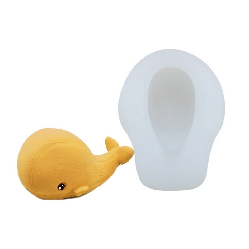 Ocean Themed Whale Silicone Baking Mold for Cake and Dessert Jewelry Making Tool