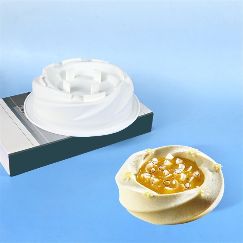 Silicone Mousse Cake Mold French Dessert Mold for Professional Dessert Making gallery