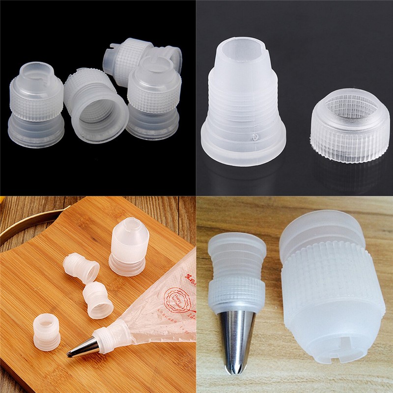 10x Coupler Adaptor Icing Piping Nozzle Bag Cake Flower Pastry Decoration ~gw gallery