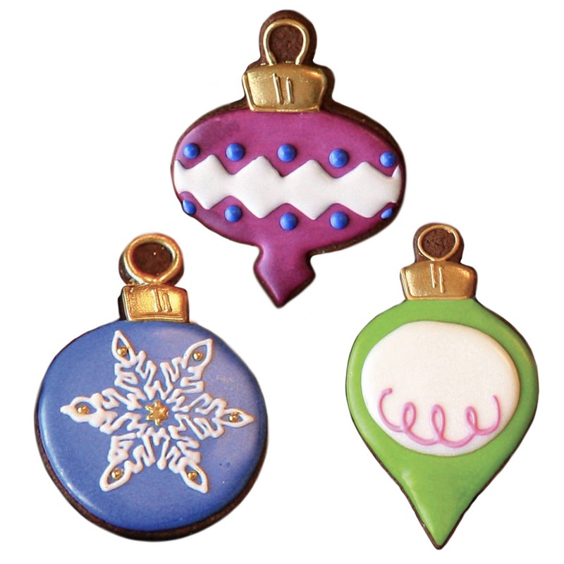 Christmas Ornaments Cookie Cutters 3-Pc Set Made in USA by Ann Clark Teardrop gallery