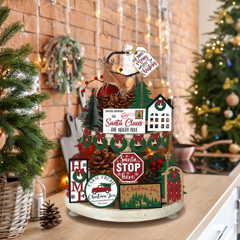 Funnymoom 17 Pcs Christmas about 3.15 x 3.94 inches/ 8 x 10 cm, Multicolor gallery