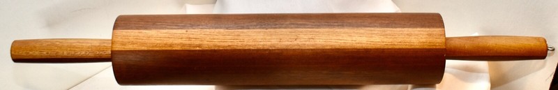 Wood Rolling Pin 2 Types Of Wood Multi Color Artisan Handmade Turned Segmented gallery