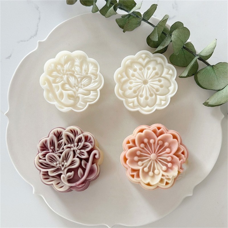 Flower Shape Dessert Decorating Tool Baking Molds Dessert Press for Baking Lover gallery