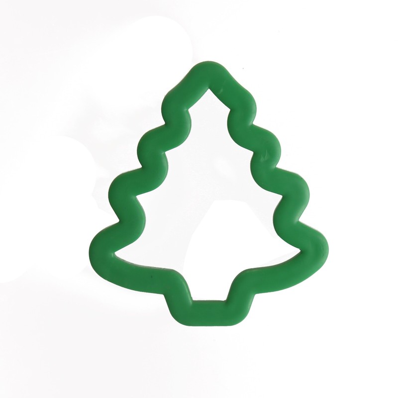 Holiday time Christmas Tree cookie cutter Christmas 3 1/4″ x 3″