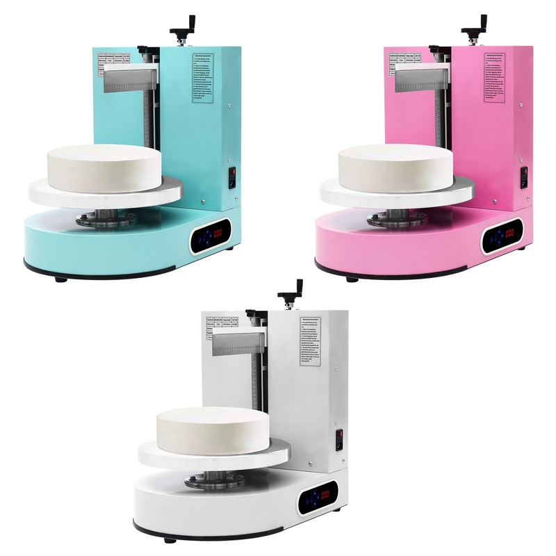 Green/White/Pink Cake Spreading Machine Electric Cake Decorating Machine 200w gallery