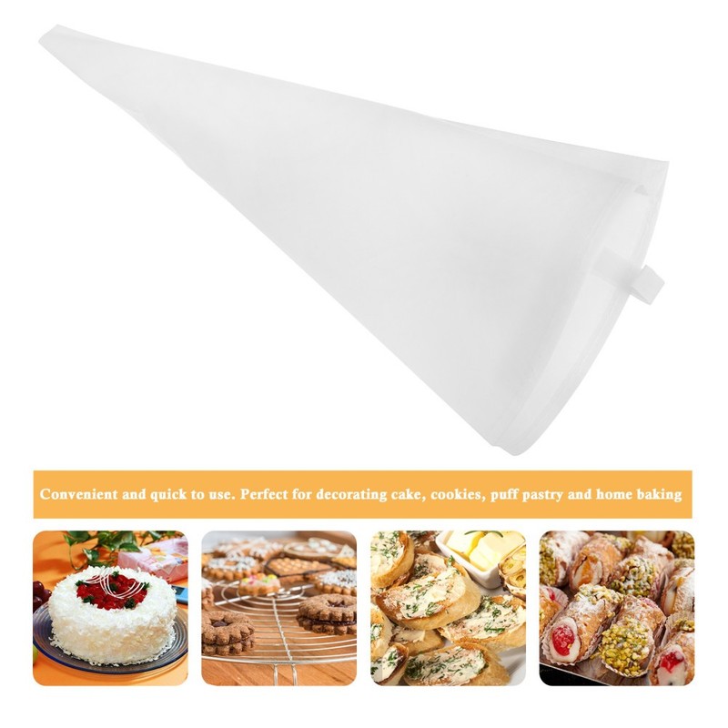 2Pcs Reusable Cotton Canvas Piping Bags for Cake Decorating Baking Tools gallery