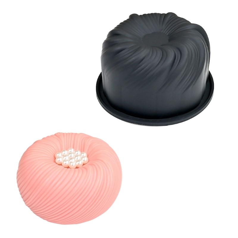 Grade Silicone Mousse Cake Molds Yarn Ball Shaped Shape Dessert Baking gallery