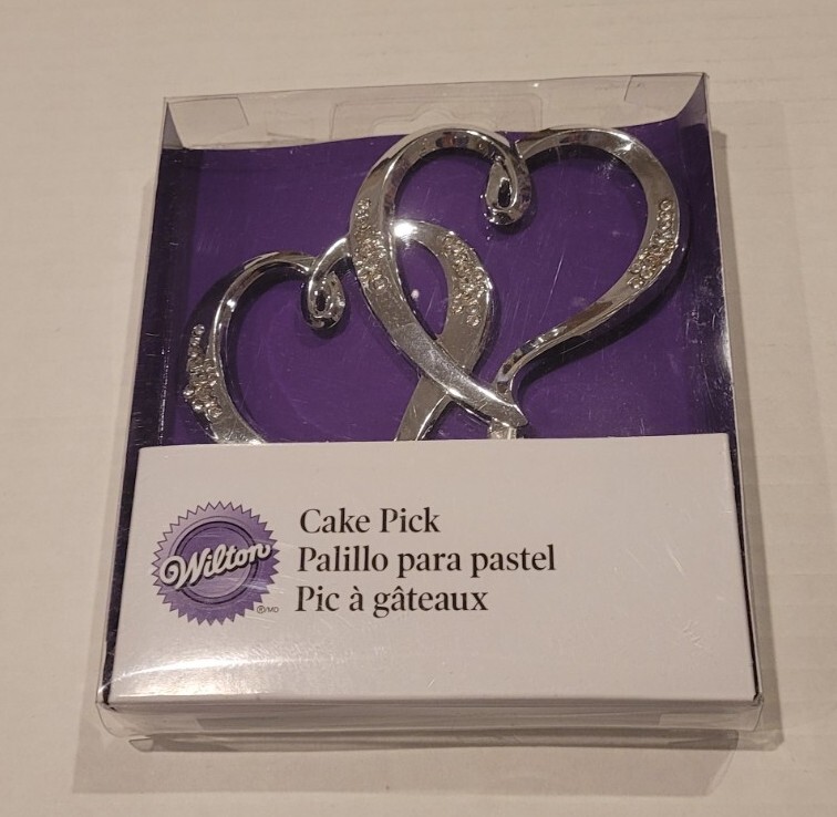 WILTON DOUBLE HEART CAKE PICK 5″