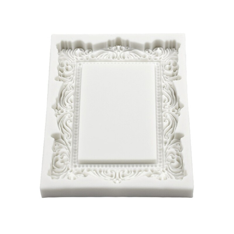 Cake European Picture Frame Mold Decorating Handmade