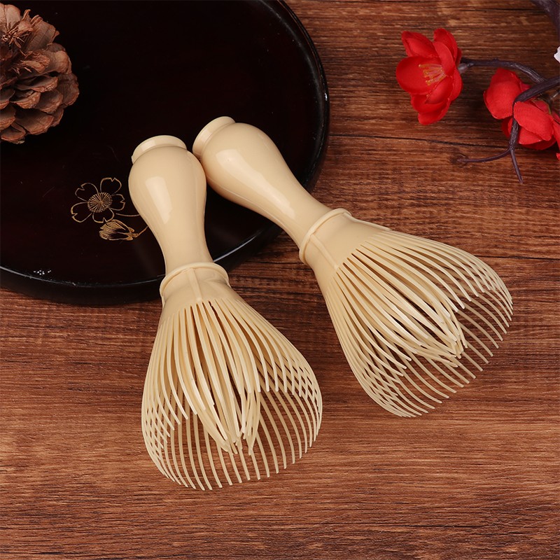 DIY Japanese Ceremony Resin Matcha Practical Powder Whisk Coffee Green Tea Brush gallery
