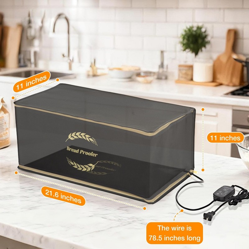 Sourdough Warming Mat with Bread Proofer Warming Box, Sourdough Heating Mat U... gallery
