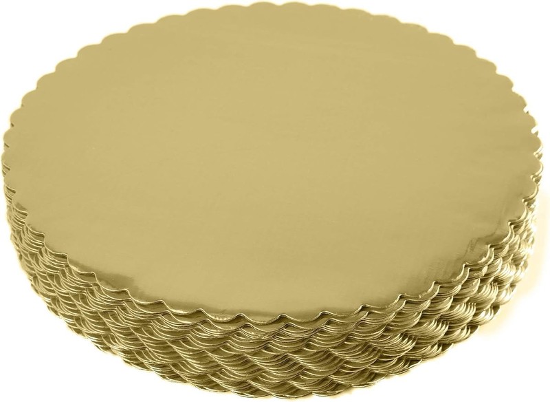 30-Pack Cake Board Rounds, Circle Cardboard Base Boards, 8, 10 and 12-Inch. P... gallery