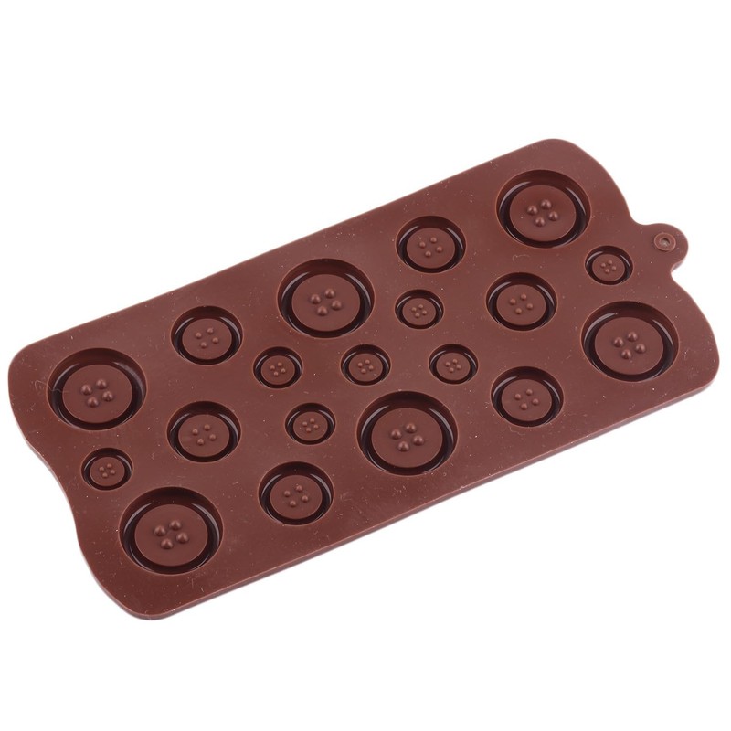 2 PCS Button Silicone Chocolate Molds For Candy Dessert Pastry Making Tool gallery