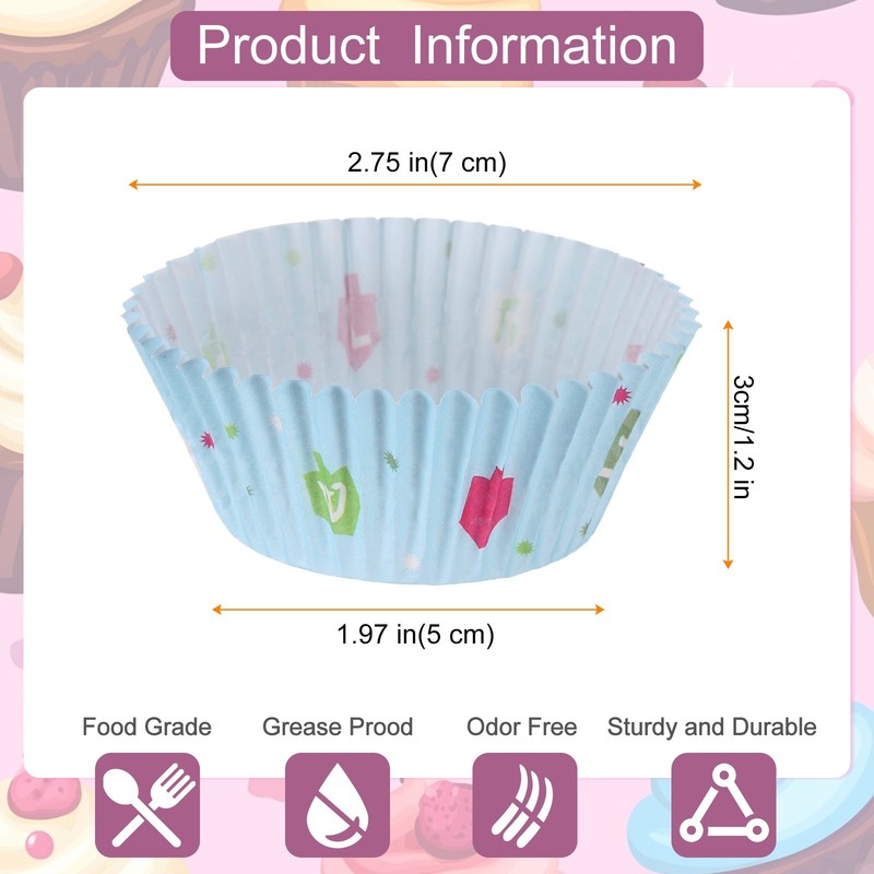 300 Count Cupcake Liners Cupcake Cups Standard Size, Birthday Candles gallery