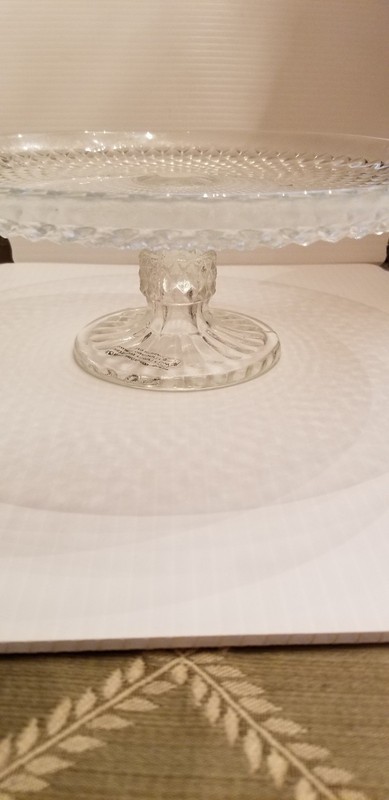 12 Inch Crystal Diamond Point Cake Stand New gallery