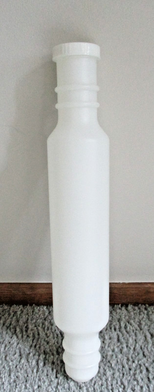 Tupperware Fill N Chill Rolling Pin #1003 Ice Water Freezer White 15.5” gallery