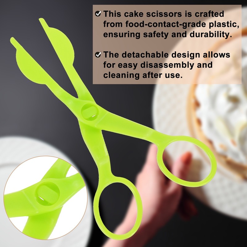 3 pcs flower lifters for decorating cakes, 13 x 5.6 cm, green gallery