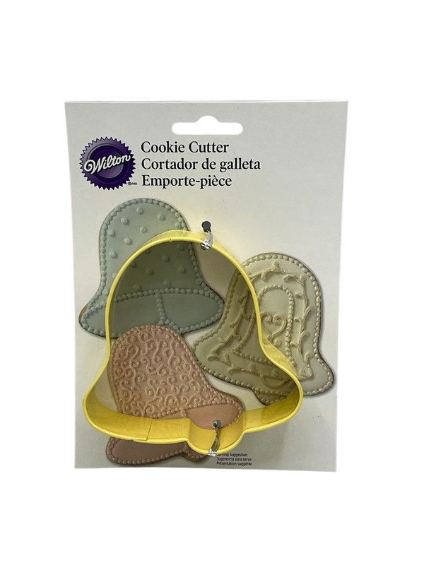 Wilton Bell Shaped Cookie Cutter – Metal, Yellow
