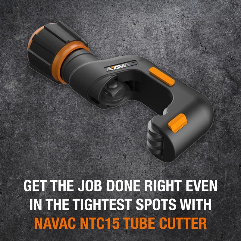 Navac Ntc15 Tube Cutter 1/8 To 1-5/8 Outside Diameter 2 Sharp Cutting Blades gallery