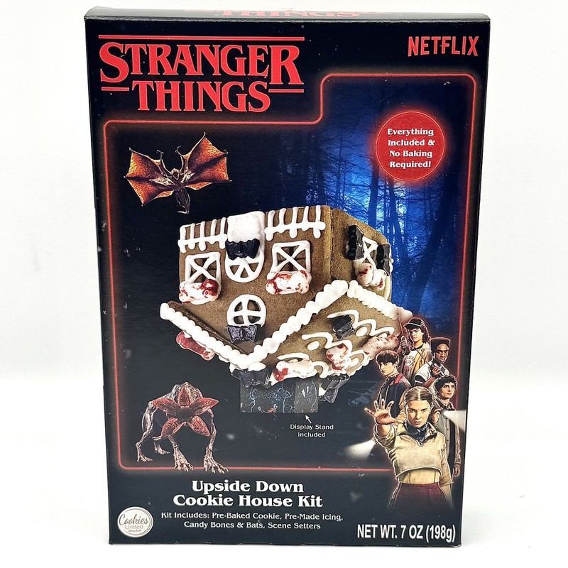 Stranger Things Upside Down Cookie House Kit Lot Of 2 NIB Netflix Halloween gallery